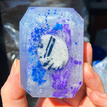 Load image into Gallery viewer, Moon Child - 3oz Rainbow Moonstone Crystal Infused Bar Soap