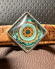 Load image into Gallery viewer, Boho Cork Tile Bracelet - Natural - by Sea Ranch Jewelry