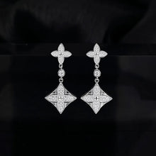 Load image into Gallery viewer, Elegant Sterling Silver Drop Earrings