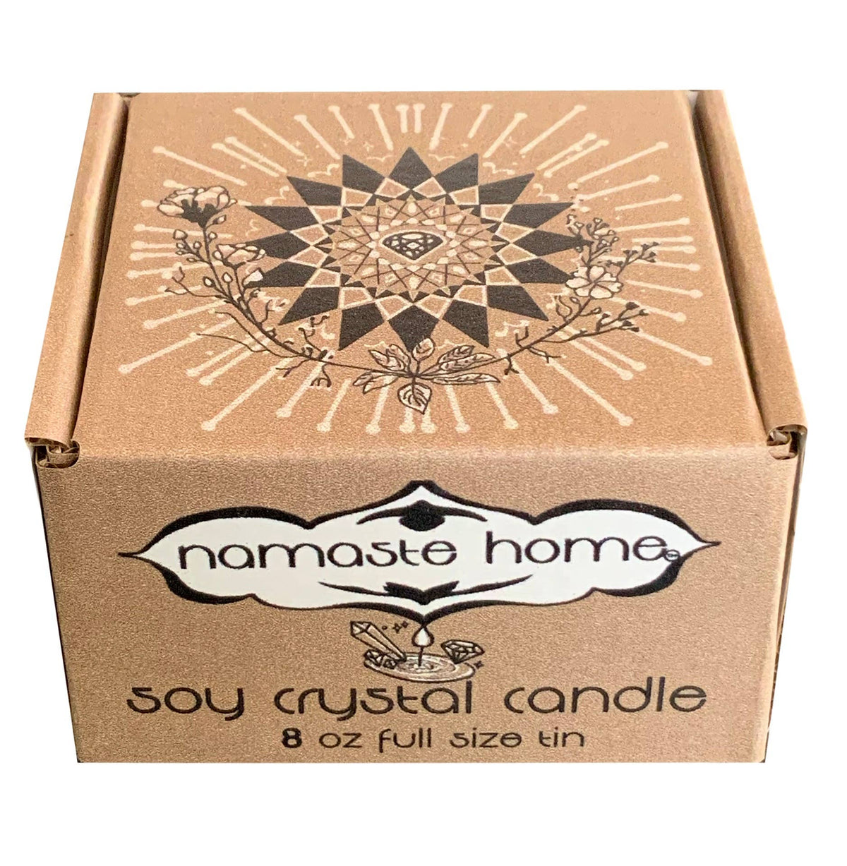 Zodiac Crystal Candles by Namaste Home