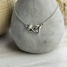 Load image into Gallery viewer, Lotus In Hand Necklace by Heide J. Hale
