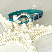 Load image into Gallery viewer, Watercolor Circle Clasp Bracelet by Jackie Gallagher Designs
