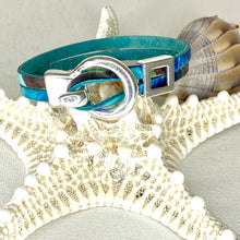 Load image into Gallery viewer, Watercolor Circle Clasp Bracelet by Jackie Gallagher Designs

