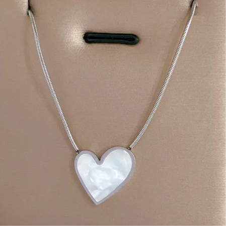 Modern Heart Necklace