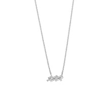 Load image into Gallery viewer, 16&quot; Rhodium Plated CZ Zodiac Necklace (All Signs)
