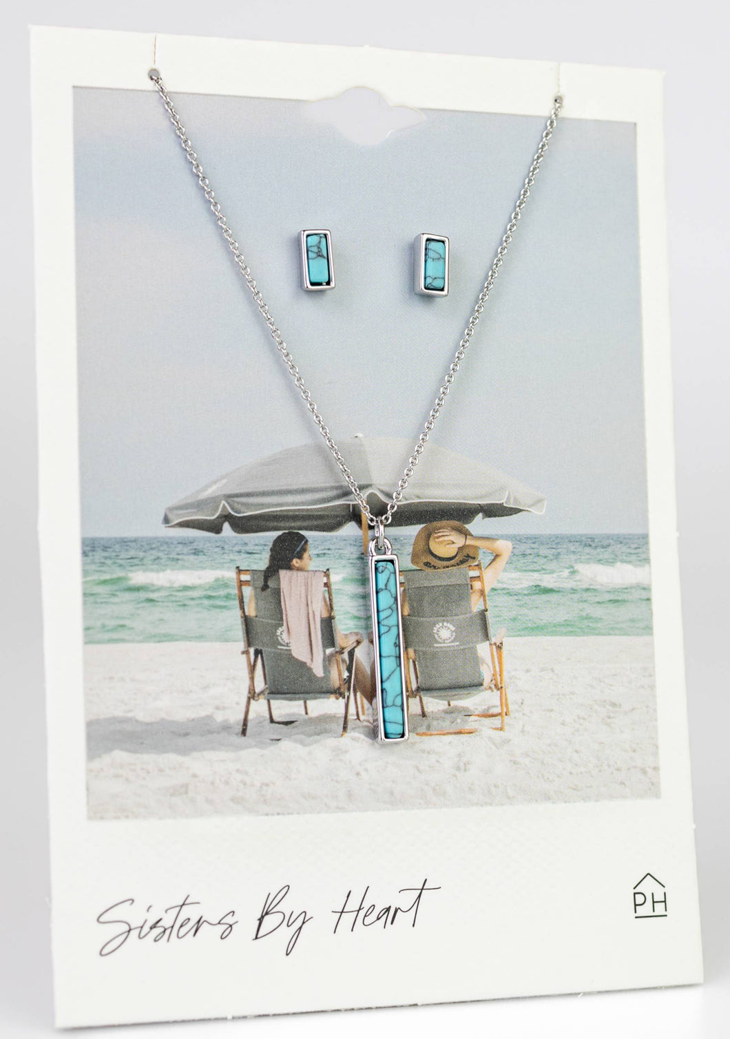 Sisters By Heart - Sentiment Card by Pink House Imports