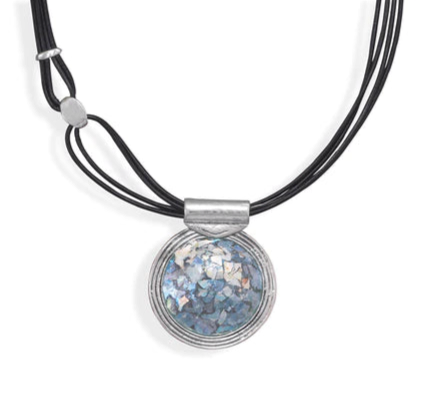Gorgeous Roman Glass Multistrand Necklace
