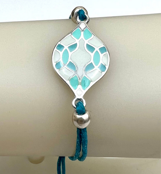 Zig Zag Corded Bracelet