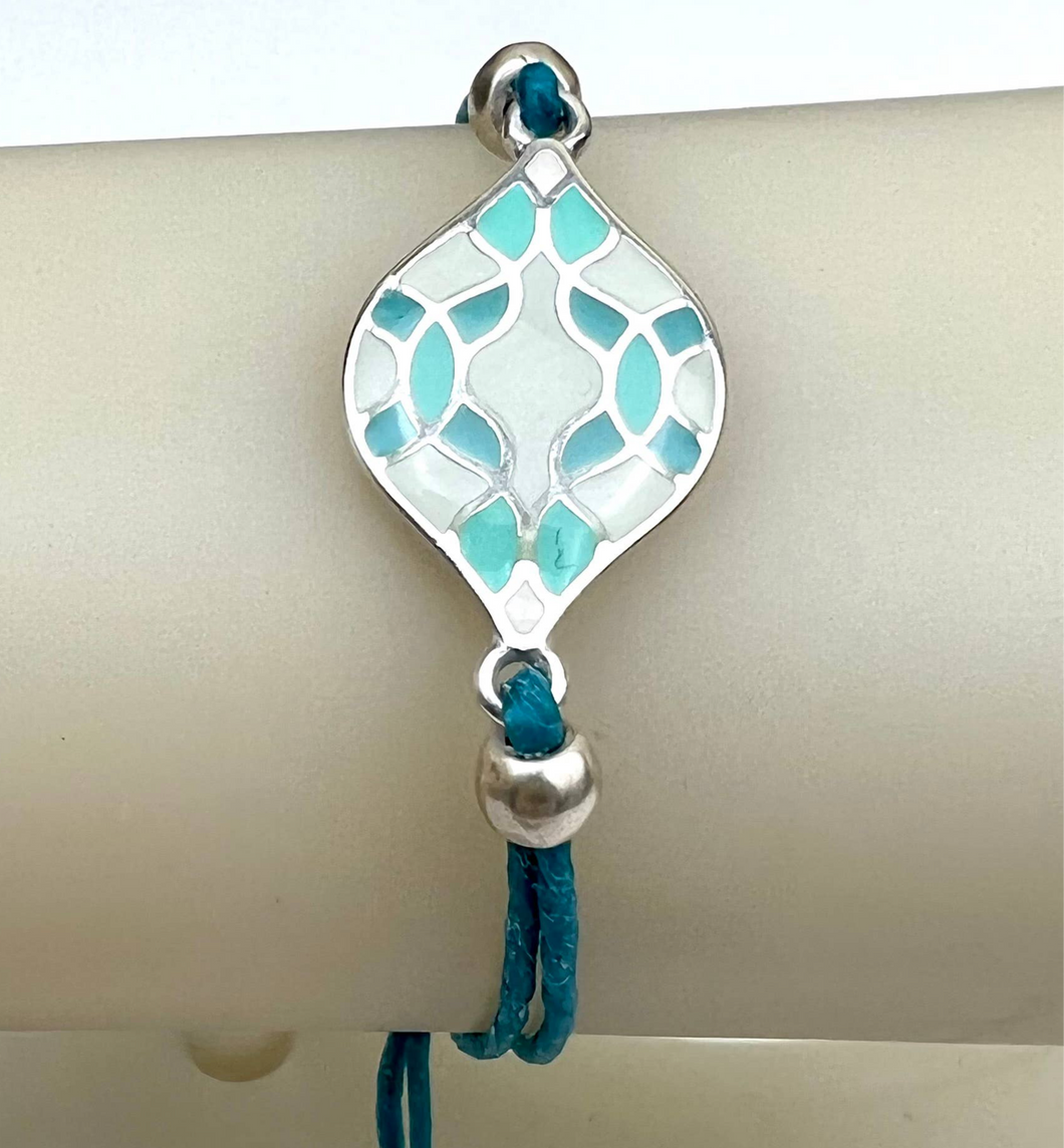 Zig Zag Corded Bracelet