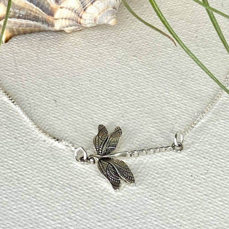 The Dragonfly Necklace by Jackie Gallagher Designs