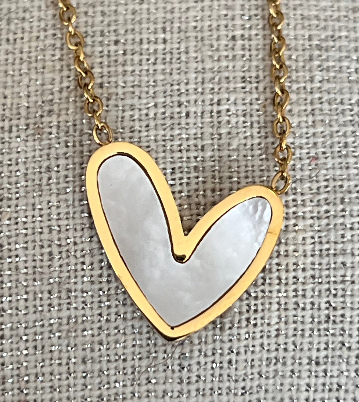 Modern Heart Necklace