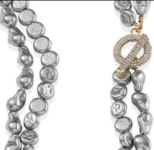 Load image into Gallery viewer, Park Lane -Oasis Necklace - Grey
