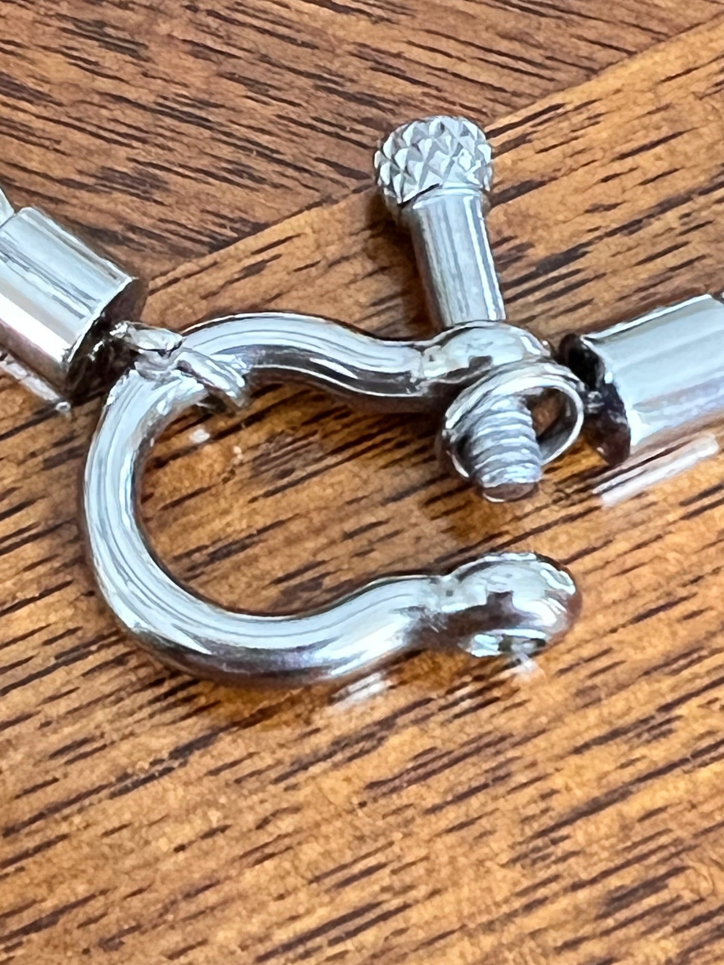 Stainless Steel Horse-bit Clasp Bracelet