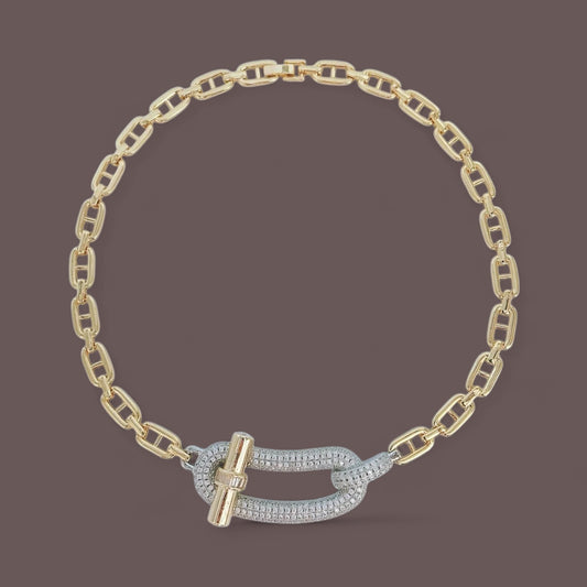 Elegant Crystal  Necklace