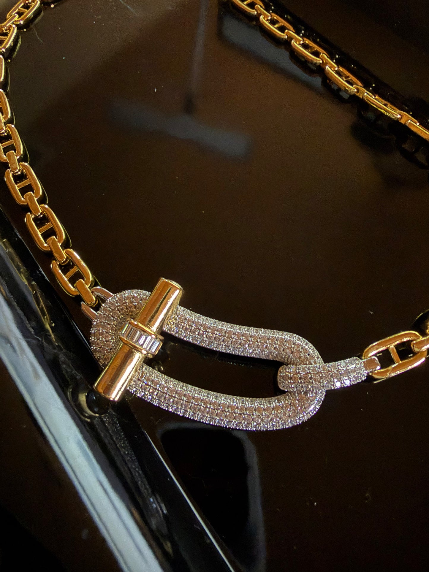 Elegant Crystal  Necklace