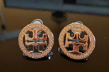 Load image into Gallery viewer, Circle T Stud Earrings
