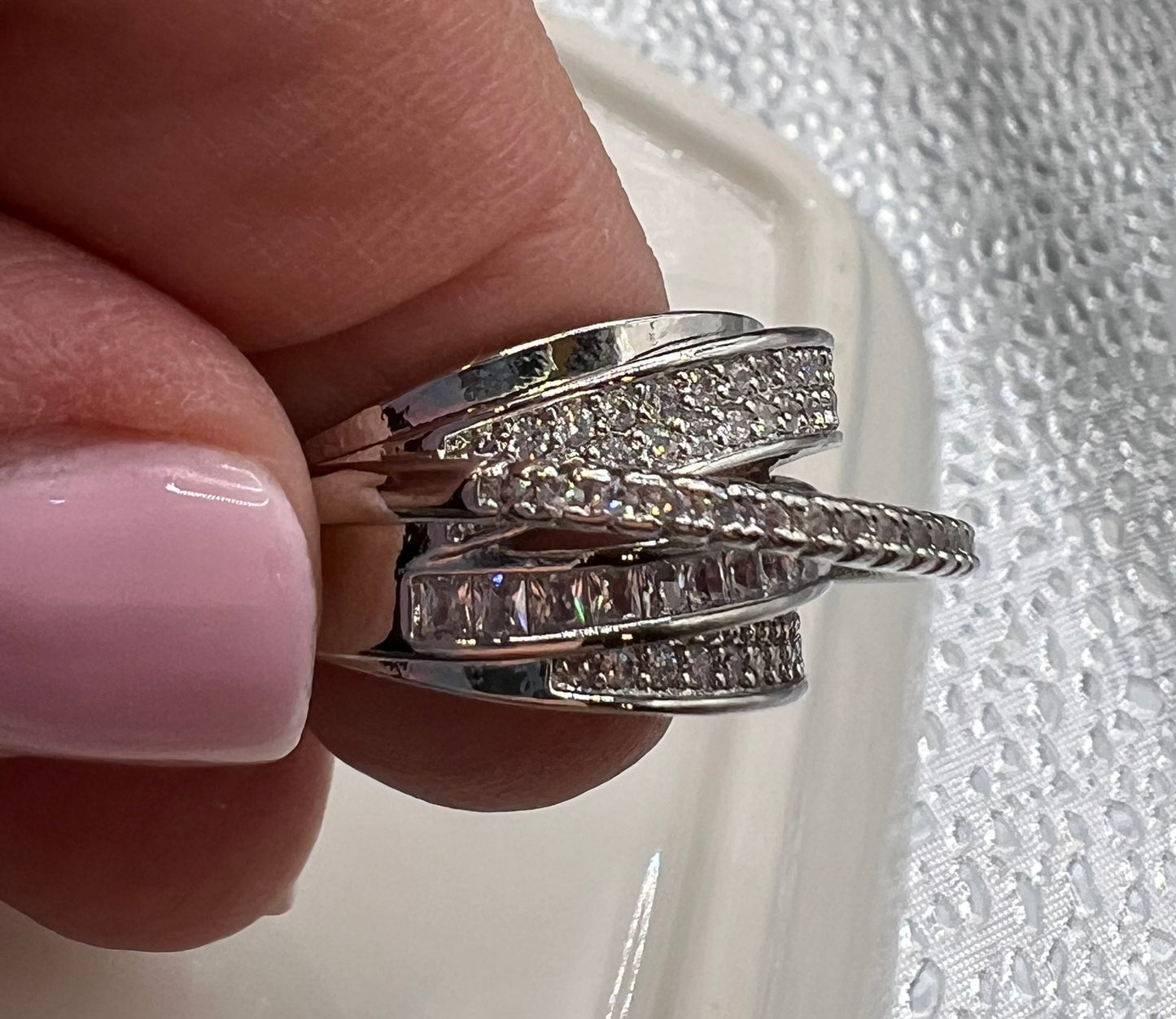 Dazzle for Days Fashion Ring- size 7