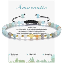 Load image into Gallery viewer, Natural Stone Beaded Bracelet

