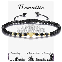 Load image into Gallery viewer, Natural Stone Beaded Bracelet
