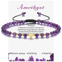 Load image into Gallery viewer, Natural Stone Beaded Bracelet
