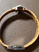 Load image into Gallery viewer, Boho Cork Tile Bracelet - Natural - by Sea Ranch Jewelry
