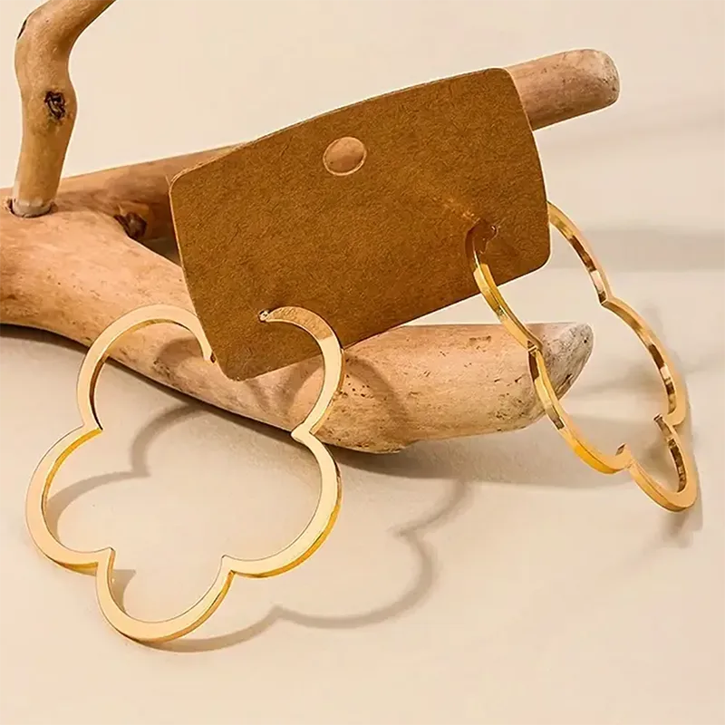 Golden Clover Earrings