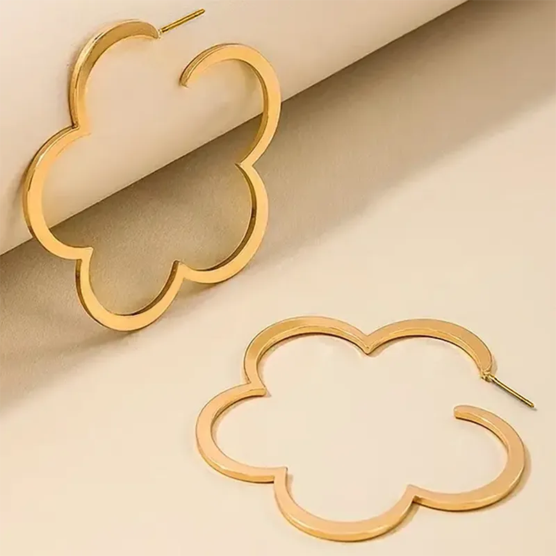 Golden Clover Earrings