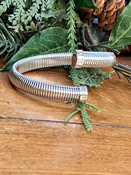 Stainless Steel Snake Style Bangle