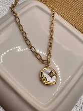 Load image into Gallery viewer, Luna and Star Necklace
