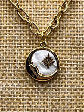 Load image into Gallery viewer, Luna and Star Necklace
