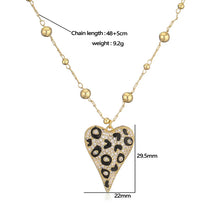 Load image into Gallery viewer, Wild at Heart Necklace - Modern Heart
