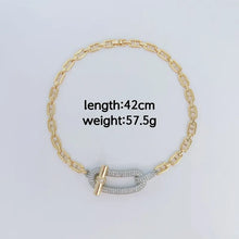 Load image into Gallery viewer, Elegant Crystal  Necklace
