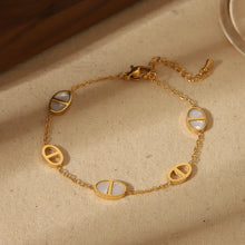 Load image into Gallery viewer, Delicato - Mother of Pearl Inlay Bracelet
