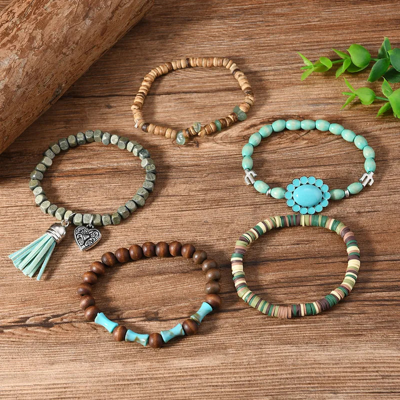 Boho Style Bracelet Set