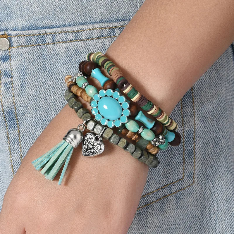 Boho Style Bracelet Set