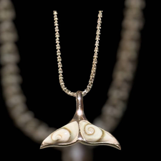 Shiva Shell Whale Tail - by Jackie Gallagher Designs
