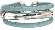 Load image into Gallery viewer, Chunky Triple Cork Beaded Bracelet by Sea Ranch Jewelry
