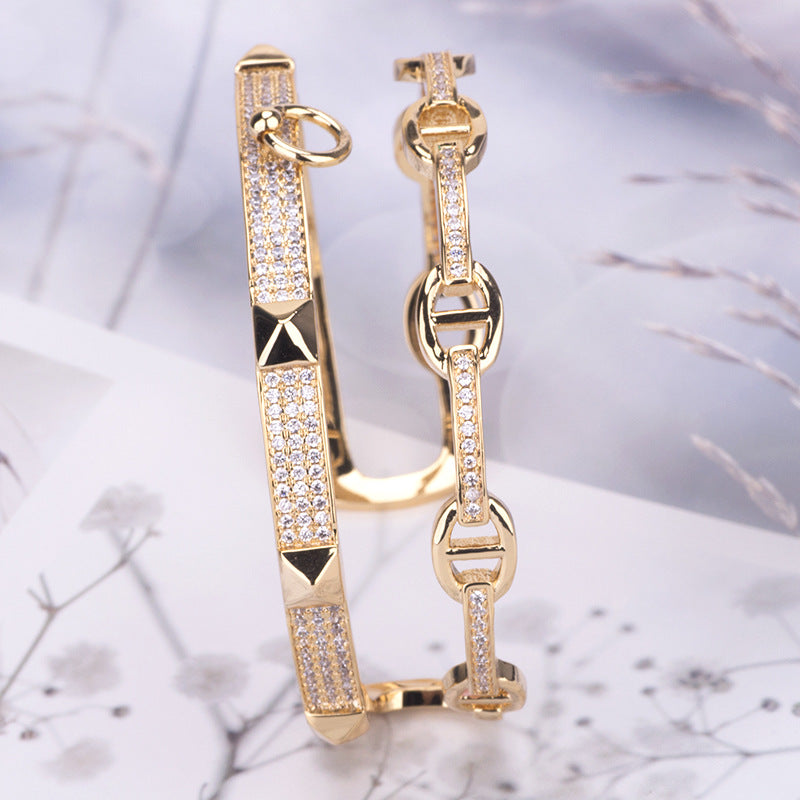Double the Bling Bangle