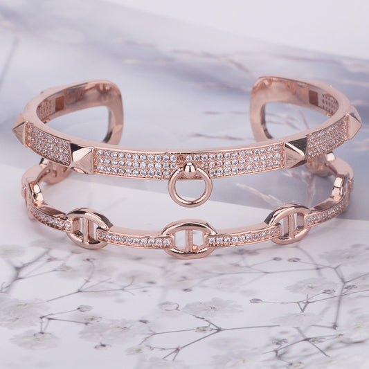 Double the Bling Bangle