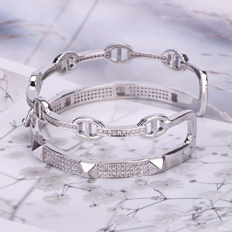 Double the Bling Bangle
