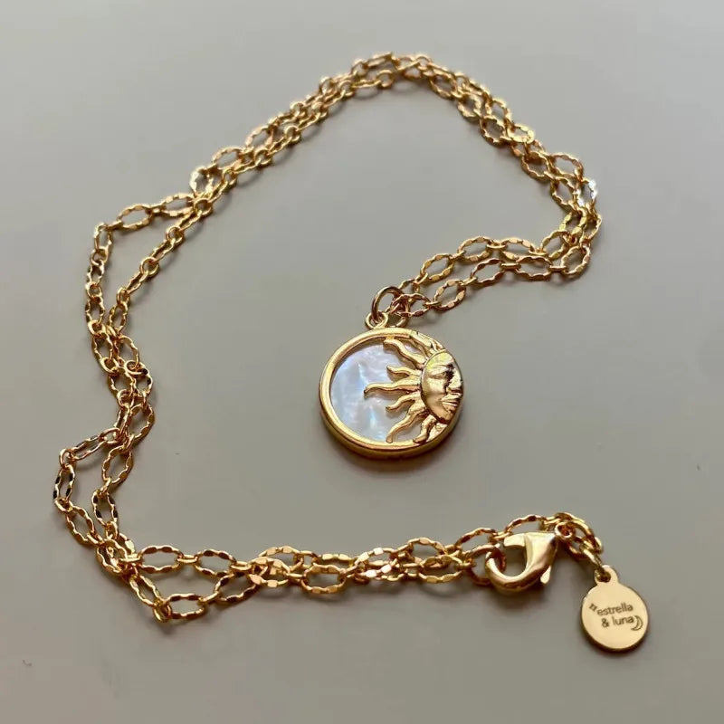 Golden Sun Necklace