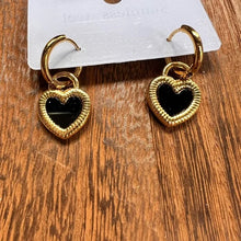 Load image into Gallery viewer, Heart Drop Reversible Earrings
