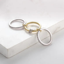 Load image into Gallery viewer, Stack Ring Set with CZs
