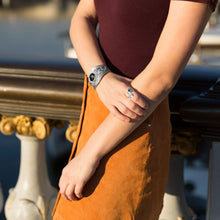 Load image into Gallery viewer, Oxidized Black Onyx Wrap Ring
