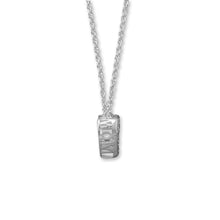 Load image into Gallery viewer, 16&quot; + 2&quot; Pave CZ Heart &quot;MOM&quot; Necklace
