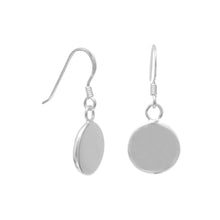 Load image into Gallery viewer, Round Engravable French Wire Earrings
