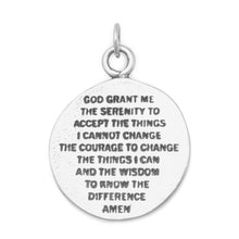 Load image into Gallery viewer, Reversible Charm with Praying Hands and Prayer
