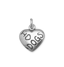 Load image into Gallery viewer, I Love DOGS Charm
