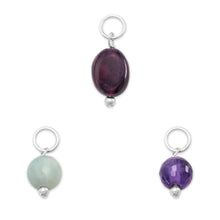 Load image into Gallery viewer, Gem Drop Birthstone Charm (-Decemeber)
