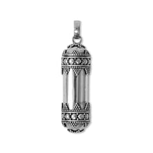 Load image into Gallery viewer, Large Dotted Bali Keepsake Pendant
